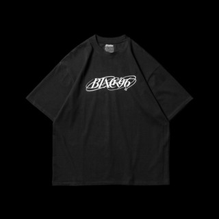 WEED Clothing｜Black96 - Logo Tee / Slash Effect