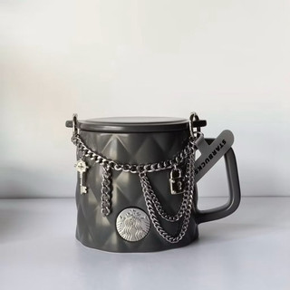 ♡ 中國限定 星巴克STARBUCKS朋克芭蕾🩰鏈條馬克杯配杯蓋不銹鋼保溫杯吸管杯水杯水壺杯子桌面杯
