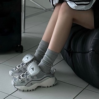 adidas FOS Seeulater Mule 厚底穆勒鞋 金屬銀 增高 翻蓋鞋舌 半拖鞋懶人鞋 女鞋 IH4643