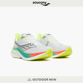 [Saucony 索康尼] 男款 ENDORPHIN SPEED 5 輕量競速跑鞋 - 流動白
