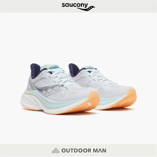 [Saucony 索康尼] 女款 ENDORPHIN SPEED 5 輕量競速跑鞋 - 白/水藍