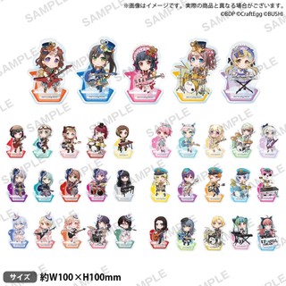 BanG Dream! Girls Band Party! Q版組立式壓克力立牌 各團體