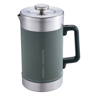 星巴克 STANLEY真空濾壓壺 保溫 茶壺 咖啡壺 綠色