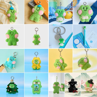 【現貨】 韓國 LINE FRIENDS 雷納德系列 Lenini 玩偶吊飾 收納包吊飾 伸縮卡套 公仔鑰匙圈 原子筆