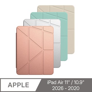 JTLEGEND iPad Air 11吋/10.9吋/13吋 LUMI 相機快取 折疊 防潑水 布紋保護殼 (含筆槽)