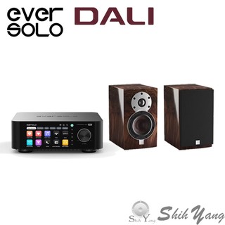 Eversolo PLAY 串流綜合擴大機+DALI Menuet SE 書架喇叭 皇太子 特別版 台灣公司貨保固