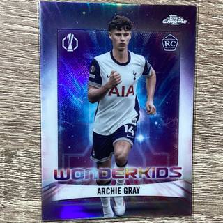 ［2025 Topps Chrome］熱刺 Archie Gray RC 特卡 足球卡 歐冠 世界盃
