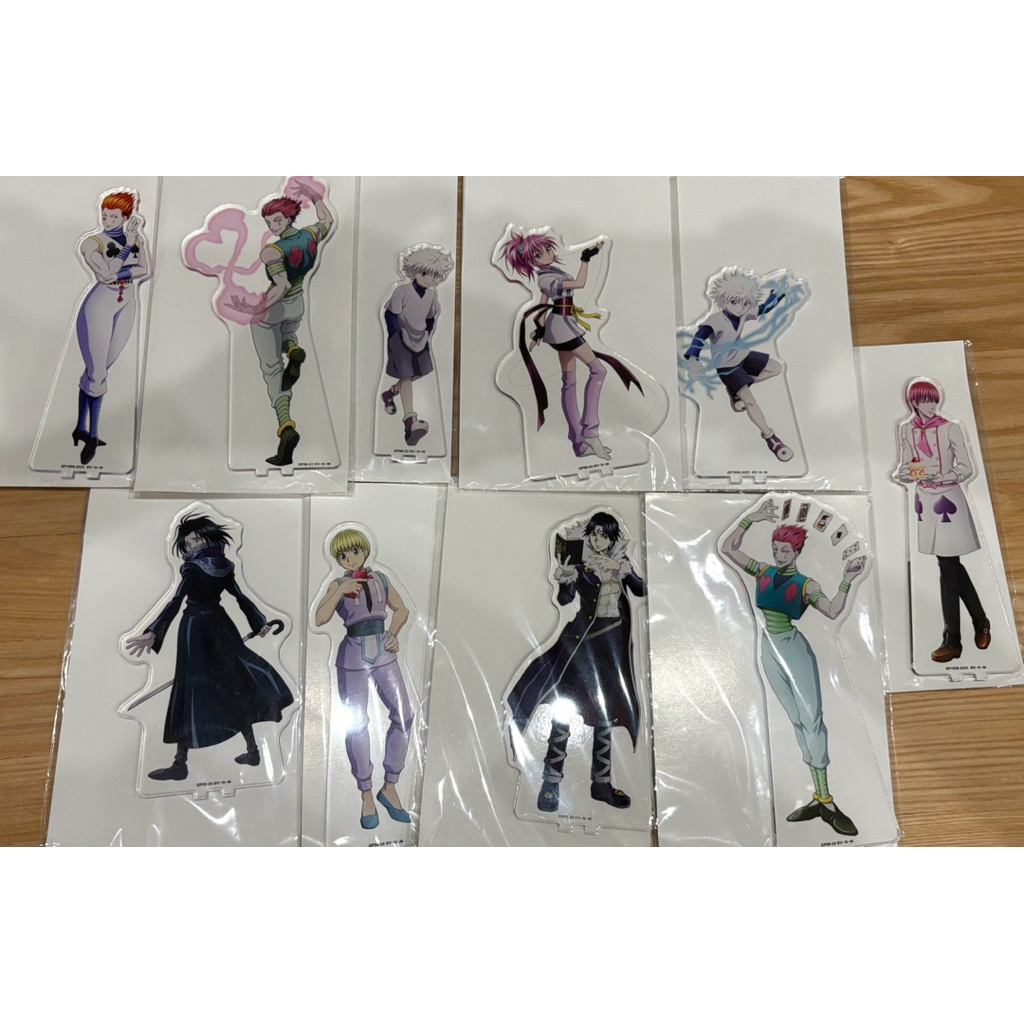 日本現貨📦 HUNTERXHUNTER 獵人 魔術師西索咖啡廳 壓克力立牌 奇犽 飛坦