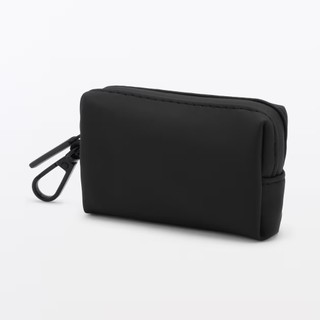 MUJI 無印良品 自由組合收納包/長方形 迷你 - 黑色