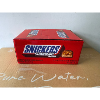 【快速出貨】 士力架 花生可可棒 草莓口味 15入/盒，SNICKERS