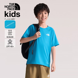 The North Face TEEN SUNRISER SS TEE 防曬 中大童 短袖上衣-NF0A8BMXD7R