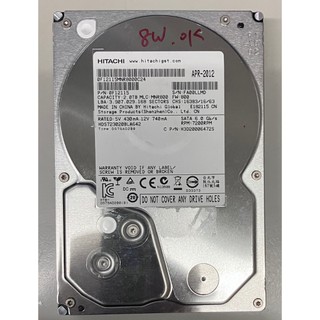 Hitachi 日立 HDS723020BLA642 2T 2TB 3.5吋 SATA3 硬碟