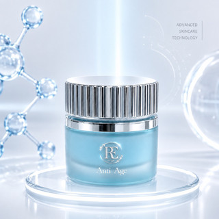 《美麗天天go》韓國原裝院線級 Re.Excell藍銅修復水嫩霜(50ml/瓶) 藍銅勝肽 超級爆水 肌膚補水 緊緻抗皺
