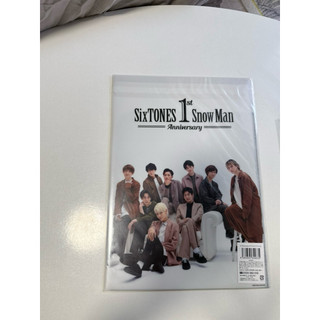 SixTONES x Snowman 一週年紀念資料夾