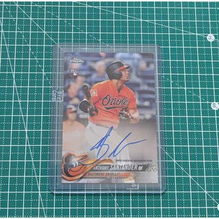 Topps 卡面簽 RC 新人卡 Anthony Santander 球員卡 MLB 棒球卡 多倫多藍鳥 主砲