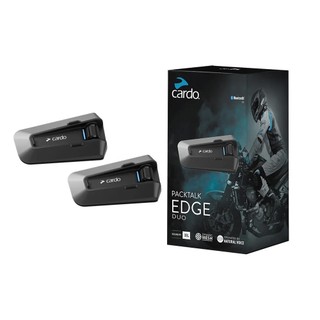 Cardo PACKTALK EDGE 安全帽通訊藍牙耳機 雙入組 可支援到15人 8km對講距離 公司貨