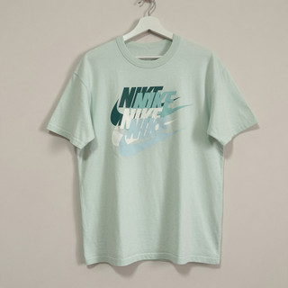NIKE The Nike Tee 薄荷綠 短袖 T 恤 男 L 號