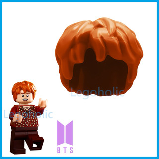 LEGO 樂高 21339 深橘色 蘑菇 蓬鬆 頭髮 全新品, 配件 金碩珍 韓國 歐巴 BTS