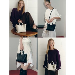 JILL STUART RIAN LEATHER TOTE & CROSSBODY BAG