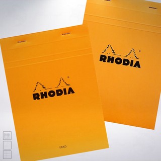 法國 羅地亞 RHODIA Head-Stapled Notepad A5 N16 上掀式筆記本: 橘色