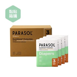 PARASOL Clear + Dry™ 新科技水凝尿布(4包/箱)多款可選【麗兒採家】