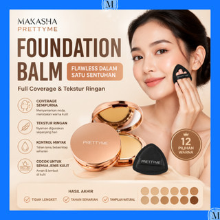 MAKASHA PRETTYME Foundation Balm Concealer Make Up MKBT630