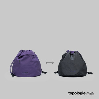 Topologie Wares 雙面抽繩水桶包【僅含包款】
