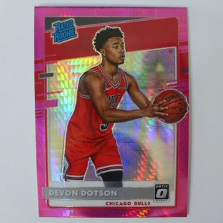 ~Devon Dotson/德文•道生~2020年DONRUSS OPTIC.NBA閃亮金屬新人特殊卡 RC