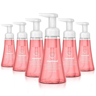 Method 美則 泡沫洗手露-粉紅葡萄柚300mlx6 (洗手 防疫 慕斯 泡沫洗手液 產品成分溫和 親子家庭)