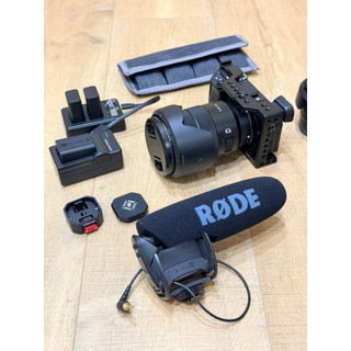 Sony A6400 相機+三鏡頭(10-20G/18-105G/16-50)+RODE麥克風+Ulanzi快拆豪華組