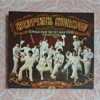 SUPER JUNIOR Super Show 超級LIVE精選 台版 2CD 附紙盒 宣傳品有鋼印