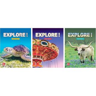 [華通書坊]Explore! (Grade K/1/2) Volume 1/2/3 Physical Science/Earth & Space Science/Life Science McGraw-Hill