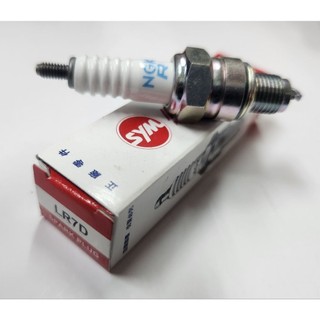 #機車小舖二館#三陽原廠全新迪爵125/MIO115--NGK火星塞LR7D(全新)