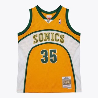 Mitchell & Ness NBA KEVIN DURANT SS 07-08 ALTERNATE 超音速 球衣 黃