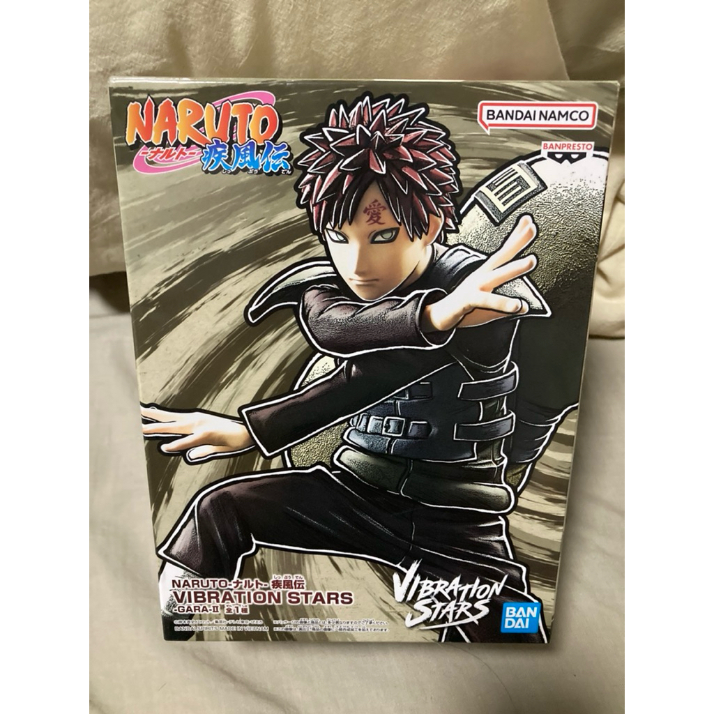 正版現貨 我愛羅 BANPRESTO 火影忍者 疾風傳 VIBRATION STARS 我愛羅II 景品 公仔 夾物