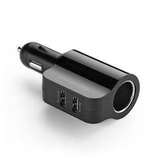 綠聯 雙USB 3.4A車用點菸充電器