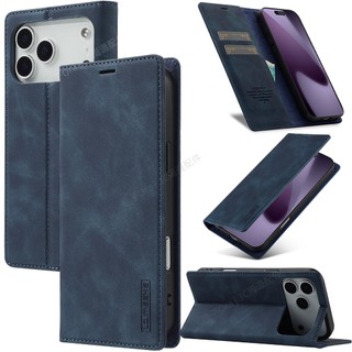 LC強磁真超纖 磨砂軟皮皮套 蘋果iPhone1514 13 12 Pro Max 13mini手機殼 保護套 翻蓋皮套