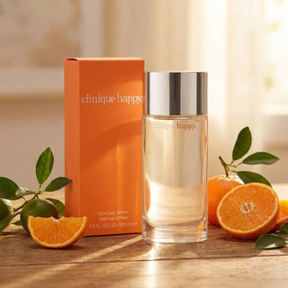 CLINIQUE 倩碧 HAPPY 女士香水香氛 快樂 女性淡香水 100ml 淡香氛