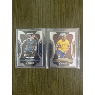 （2022卡達世界盃足球賽）Panini Prizm World Cup 足球卡 Richarlison Yoshida