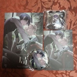 蓄謀已久的入局 特裝版 明信片 胸章。新刊「入局」 新品「詭屋」壓克力魔方 花於景 簽名書 限量 NICE2