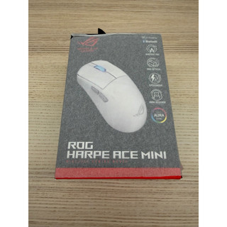 全新 未拆 ROG Harpe Ace Mini 電競滑鼠 三模連線 光學微動開關 輕量設計 無線滑鼠 滑鼠