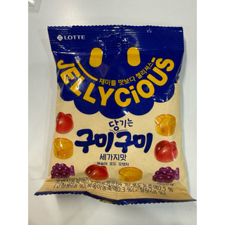 即期品特價)LOTTE 樂天 綜合水果軟糖 樂天軟糖 韓國軟糖 水蜜桃軟糖 韓國水果軟糖 軟糖 韓國樂天軟糖 韓國糖果