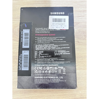 SAMSUNG SSD 1TB 980 PRO M.2 PCIe 4.0 NVMe固態硬碟