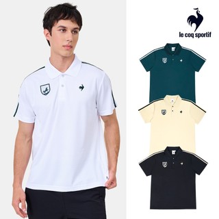 【LE COQ SPORTIF 法國公雞】吸濕排汗短袖POLO衫 男款 4色可選 LWY21043