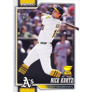 Nick Kurtz 2026 Topps #97 普卡 運動家 MLB球員卡棒球卡
