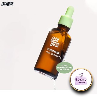 LashBoss Rosemary Lash Boss Hair Oil serum Rambut ORI