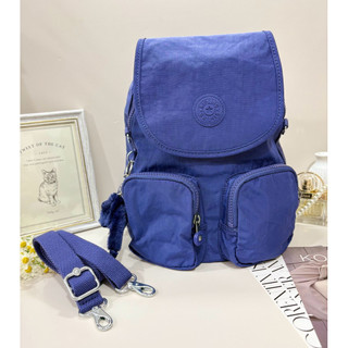 公司貨附發票Kipling 深海藍掀蓋多背法後背包 Firefly Up KPK1288724U10