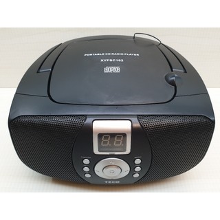 {哈帝電玩}~TECO 東元 手提CD音響 XYFSC102 附電源線 少用 功能正常良好~