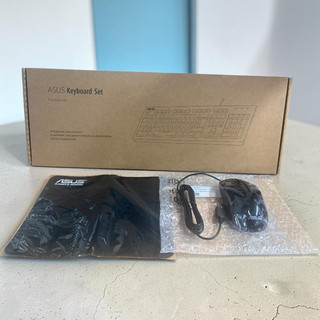 ASUS Keyboard PR1101U 原廠有線鍵盤+滑鼠+滑鼠墊