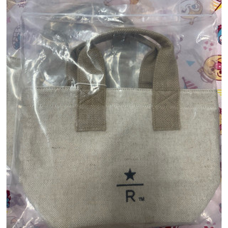 典藏棉麻船型袋星巴克